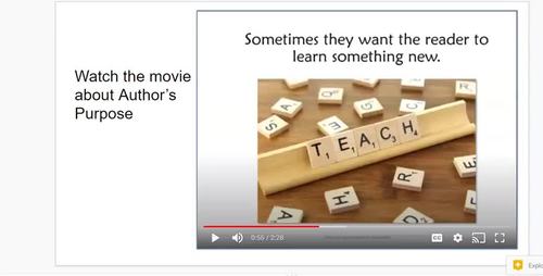 Author's Purpose Unit for Special Education PRINT AND DIGITAL | TpT