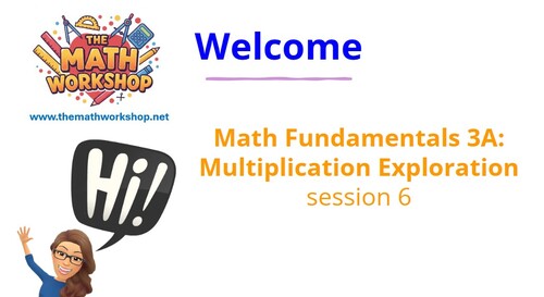 Preview of Multiplication Exploration 3A Session 6