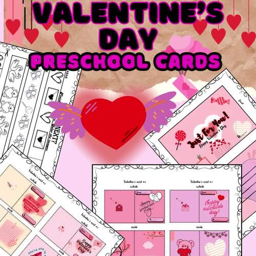 VALENTINE'S DAY CARDS by PavlyStyle | TPT