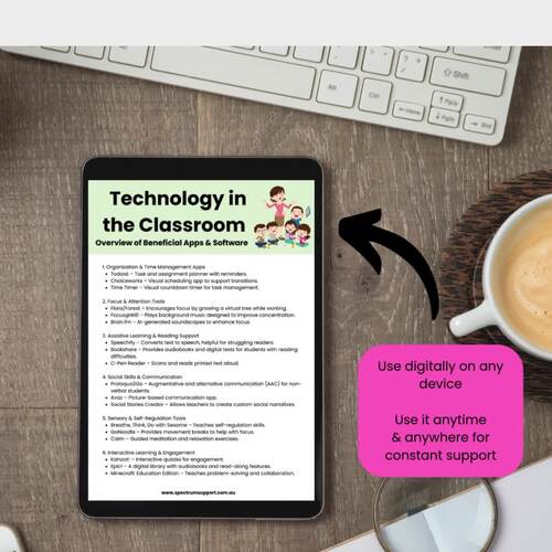 Classroom Technology Support Implement Effectively Focus Engagement ...
