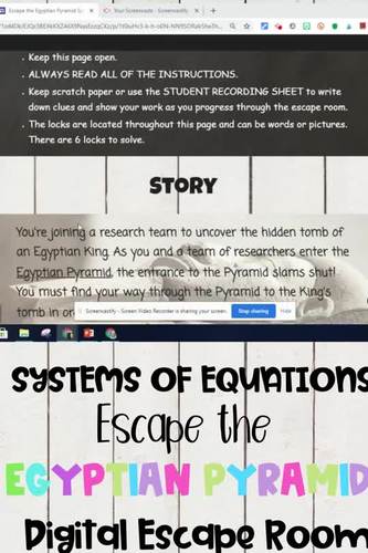 Solving Systems of Equations Digital Activity by Making Creative ...