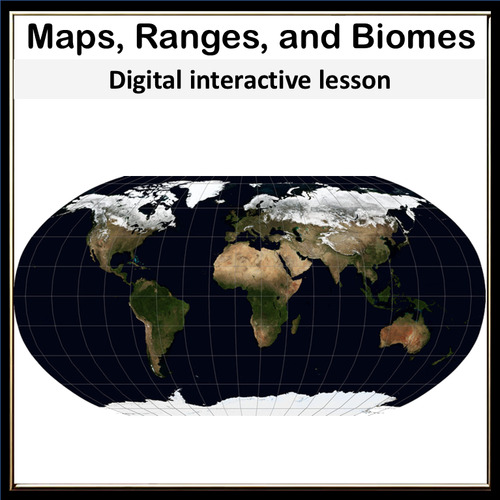 Maps Ranges amp Biomes Ecology - 500