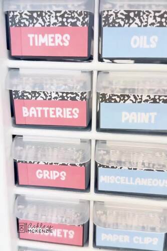 Teacher Toolbox Labels Editable Happy Pastel Classroom Supply Labels