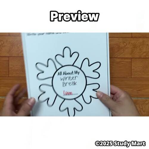 Back from Winter Break | New Year Craft, After Winter Break, Snowflake ...
