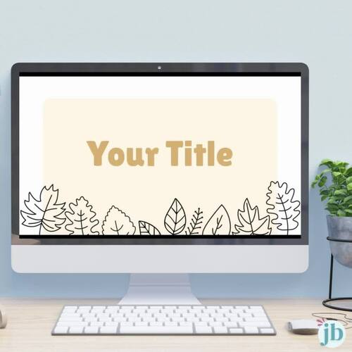 Daily agenda slides editable google slides templates autumn leaves