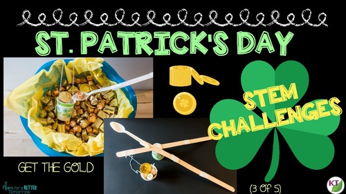 Preview of St. Patrick's Day STEM Activity - Get the Gold Video