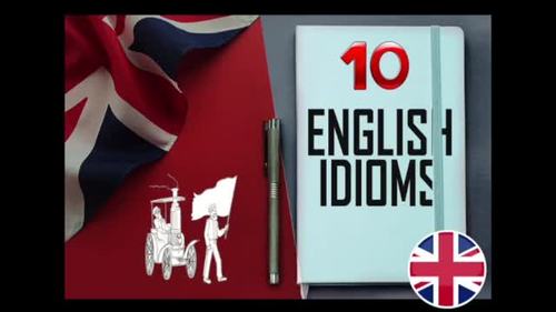 Preview of ENGLISH  with 10 IDIOMS!