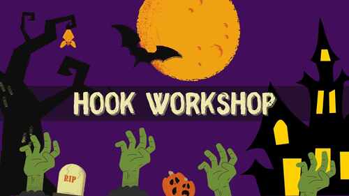 Hooks Workshop (Halloween) by Ginny Kim | TPT