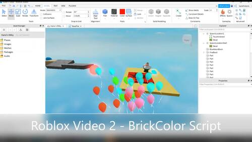 Preview of Roblox Studio Obstacle Course - Lesson 5