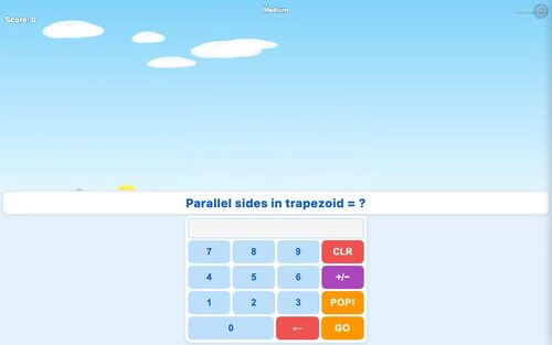 4th Grade Shape Attributes Math Game | Independent Math Practice
