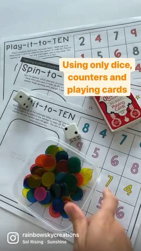 Friends Of 10 Games | Addition And Subtraction Math Centers | Tpt