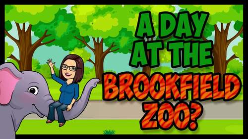BROOKFIELD ZOO Game SCAVENGER HUNT by Pompoka | TPT