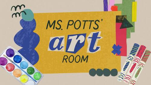 Abstract Art Drawing Games for Kids | Handout with Accompanying Video!
