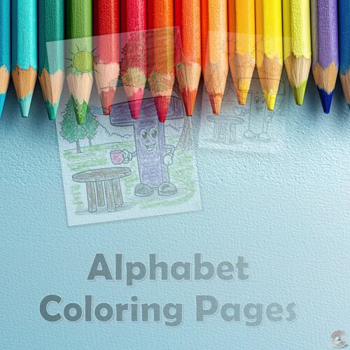 26 Alphabet Coloring Pages | Printable Preschool Worksheets for Kids