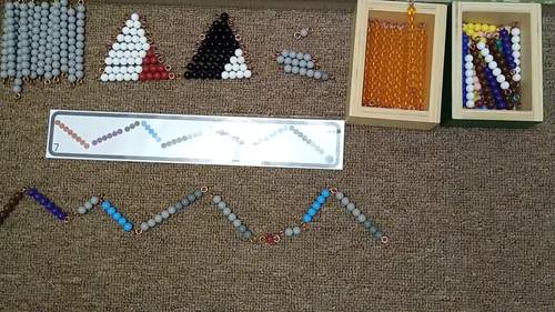Preview of Montessori Snake Games, Addition, Subtraction, Negative - Video Part 4