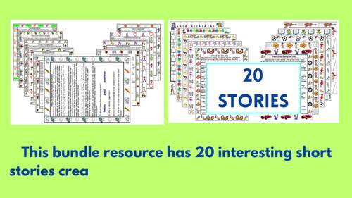 Bundle Finding The Theme In 20 Stories - PDF Image And Text Quality Maintained