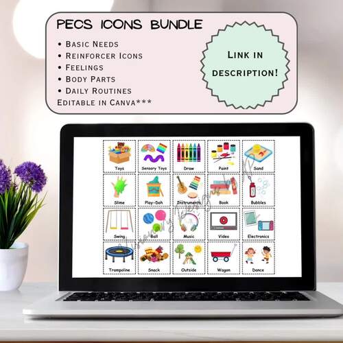 Basic Needs PECS Icons - Communication Board | ABA Tools | TPT
