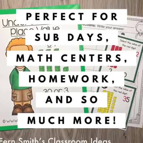 Understanding Place Value Bundle by Fern Smith's Classroom Ideas