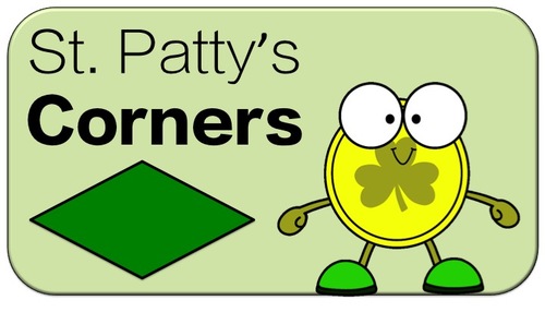 Preview of FREE St. Patrick's Day How Many Corners? Math Brain Break Game