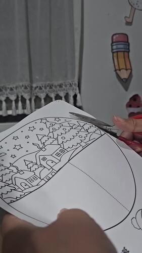 3D Christmas Snow Globe Craft | Winter Holiday Art Activity for K & 1st ...