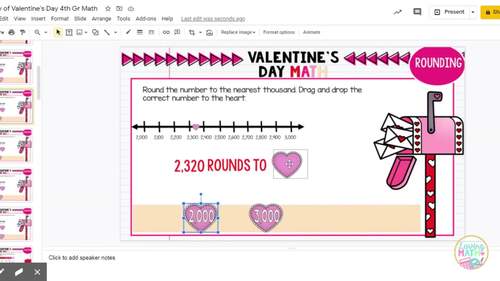 Valentine's Day Math Activities Fourth Grade Google Classroom Digital Math