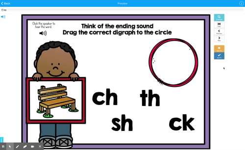 Digprah Game Ending Digraph Boom Cards