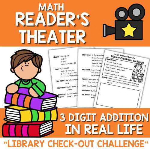 3 Digit Addition Math Skits | Real Life Examples | Word Problems Fun Activity