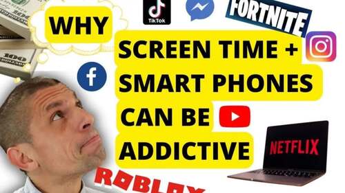 Preview of YouTube Break Free Phone Addiction - Using Apps and - Class 7 (Video Class)