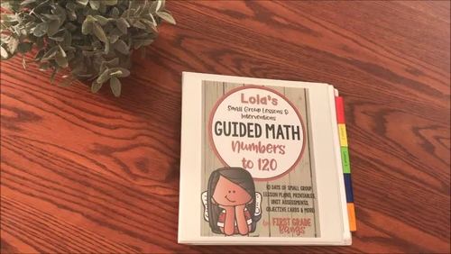 Preview of Lola's Guided Math Preview