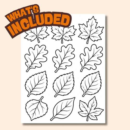 Fall Tree Craft | Color, Cut & Glue Autumn Tree Activity by ThinkSpark ...