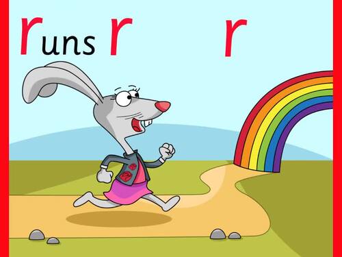 /r/ Rachel Rabbit Phase 2 phonics by Groovy Phonics | TPT
