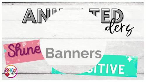 Happy New Year Headers by Speechzella | Teachers Pay Teachers