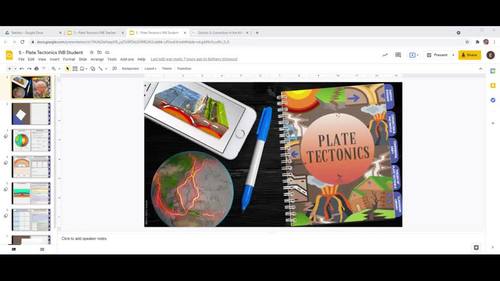 Forces That Shape Earth Digital Notebook by Nitty Gritty Science