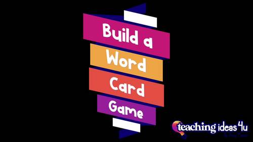 Greek & Latin Roots Card Game "Build A Word" Prefixes, Roots, & Suffixes