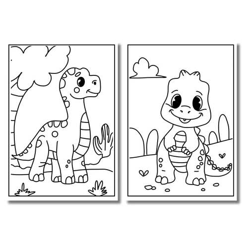 Cute Dinosaur Coloring Pages, Coloring Sheets, Preschool, Worksheets