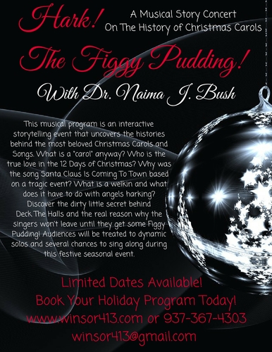 Preview of A Musical Lecture on the History of Christmas Music, Hark! The Figgy Pudding