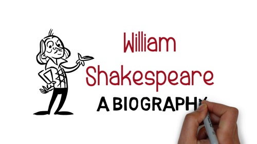Preview of Shakespeare Biography Whiteboard Animation Video