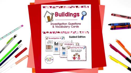 Buildings GUIDED Edition Study Bundle for The Creative Curriculum Real Photos