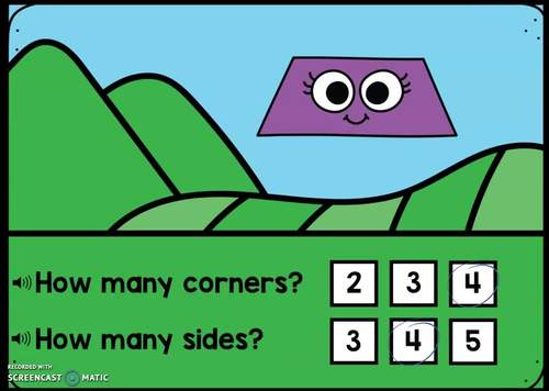 2d And 3d Shape Properties Boom Cards Distance Learning Tpt