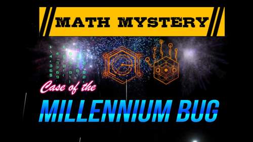 New Years Activity: 2nd Grade New Year Math Mystery Game