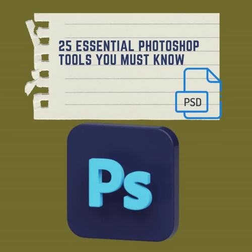 25 Essential Photoshop Tools You Must Know by The TPT Learning Camp