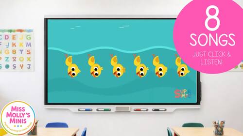 Spring Music Slides | Preschool Spring Songs | Circle Time Songs