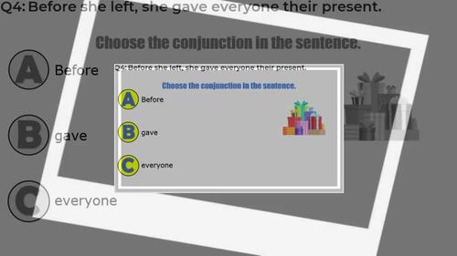 Conjunctions Interactive Review: Coordinating, Subordinating UK/AUS ...