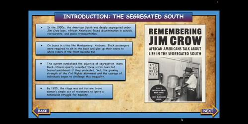 The Civil Rights Movement In America Powerpoints Bundle.Lessons 81-85. MLK Jr