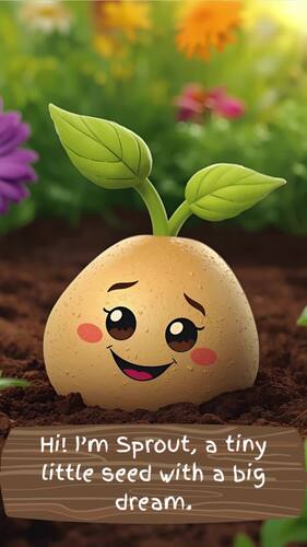 The Little Seed’s Big Dream: A Plant Life Cycle Story for Kids by ...