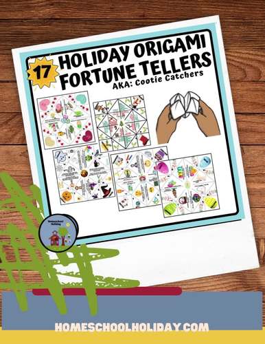 Cootie Catcher printable Mega Pack by Happy Hive Homeschooling | TPT