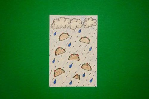 Preview of Let's Draw Raining Tacos!