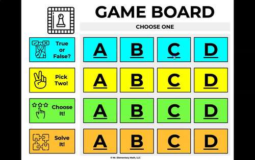 3rd Grade Digital Math Game | Place Value | Comparing Numbers | TPT