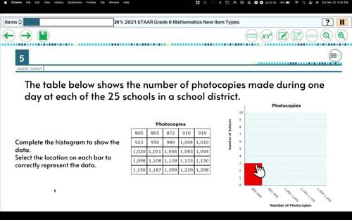 New STAAR Redesigned Tools Animated Slide Presentation by Cute as Pi