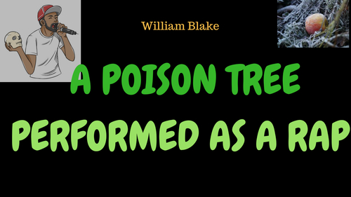 Preview of A Poison Tree By William Blake